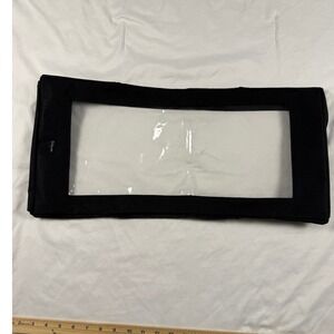 Thirty-One Top-A-Tote Lid for Large Utility Tote Black 31 Organization Storage